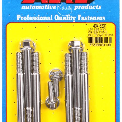 ARP WATER PUMP & THERM/HOUSINGLS1 & LS2 STAINLESS HEX