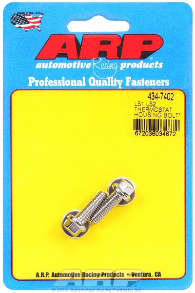 ARP HEX THERM. HOUSING BOLTS LS1 & LS2 STAINLESS HEX