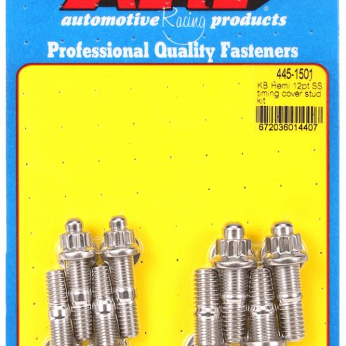 ARP 12PT T/COVER STUD KIT CHRYS KB HEMI STAINLESS