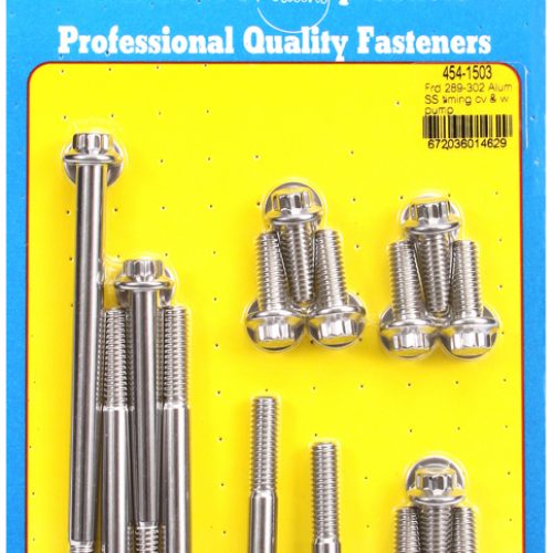 ARP 12PT TIMING COVER BOLT KIT289-302W INC WATER PUMP BOLTS