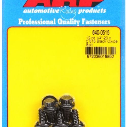 12PT BOLTS 1/4″ UNC x .515″   5/16″ WRENCH (5-PACK) 1/4-20