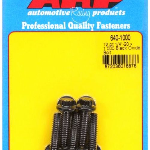 12PT BOLTS 1/4″ UNC x 1.00″   5/16″ WRENCH (5-PACK) 1/4-20