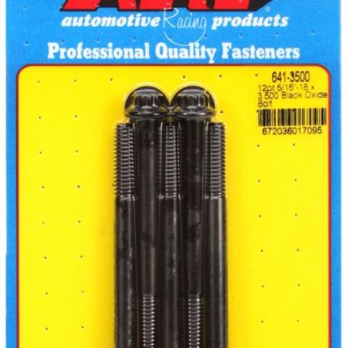 12PT BOLTS 5/16″ UNC x 3.50″  3/8″ WRENCH (5-PACK) 5/16-18