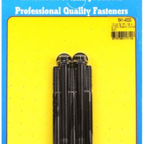 12PT BOLTS 5/16″ UNC x 4.00″  3/8″ WRENCH (5-PACK) 5/16-18