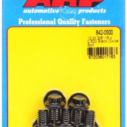 12PT BOLTS 3/8″ UNC x .500″   3/8″ WRENCH (5-PACK) 3/8-16