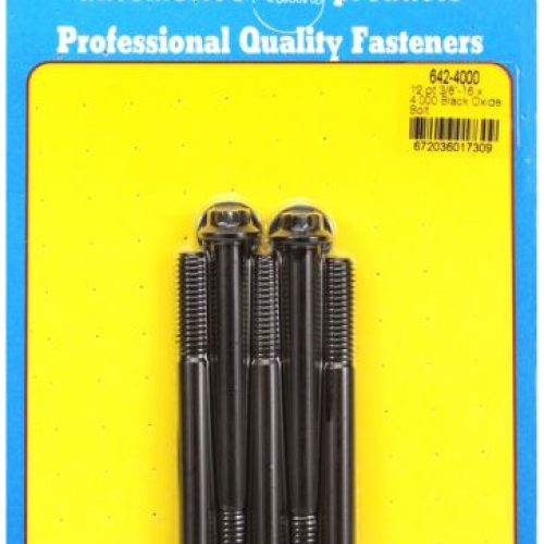 12PT BOLTS 3/8″ UNC x 4.00″   3/8″ WRENCH (5-PACK) 3/8-16