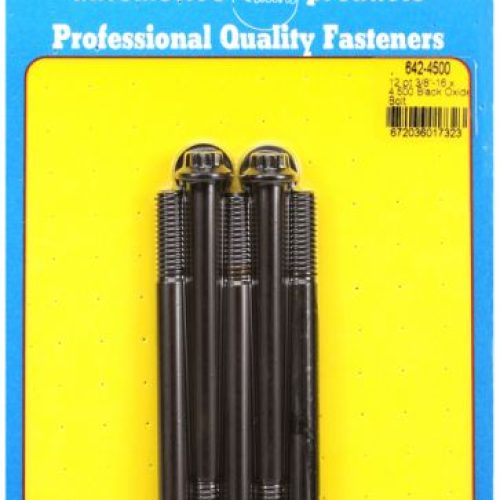 12PT BOLTS 3/8″ UNC x 4.50″   3/8″ WRENCH (5-PACK) 3/8-16