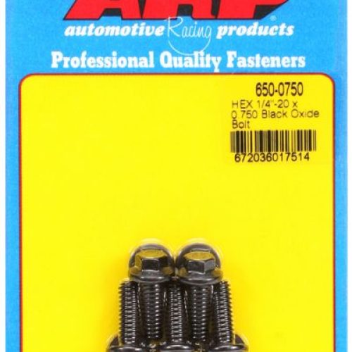 HEX BOLTS 1/4″ UNC x .750″    5/16″ WRENCH (5-PACK) 1/4-20
