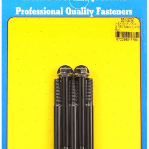 HEX BOLTS 5/16″ UNC x 3.75″   3/8″ WRENCH (5-PACK) 5/16-18