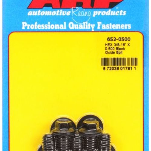 HEX BOLTS 3/8″ UNC x .500″    3/8″ WRENCH (5-PACK) 3/8-16