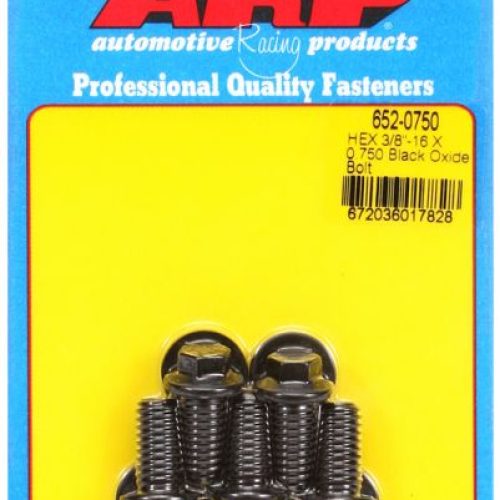 HEX BOLTS 3/8″ UNC x .750″    3/8″ WRENCH (5-PACK) 3/8-16