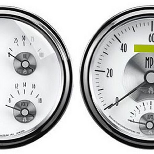 PRESTIGE PEARL 5″ QUAD KIT    QUAD GAUGE & TACH/SPEEDO COMBO