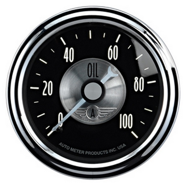 BLACK DIAMOND OIL PRESS GAUGE 2-1/16", 0-100PSI, MECHANICAL