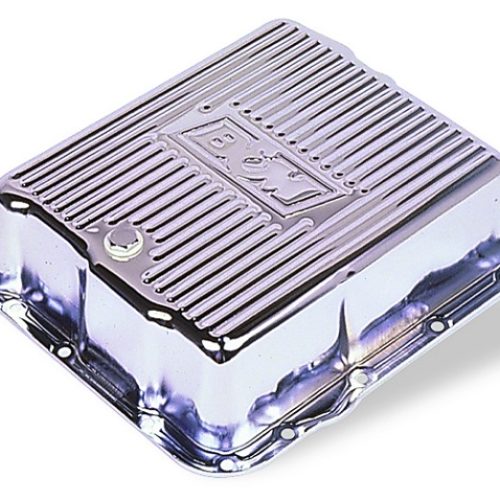 B&M CHROME STEEL DEEP PAN T7004L60 COMMODORE/CHEV