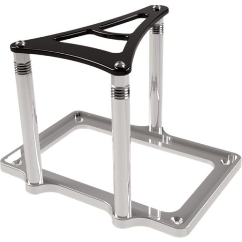 BILLET BATTERY MOUNT BLK/CLEARSUIT XS POWER BATT D1600 S1600