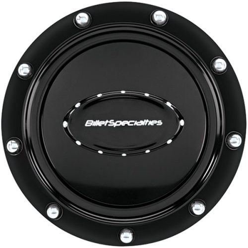 BILLET HORN BUTTON *BLACK* PRO STYLE RIVET