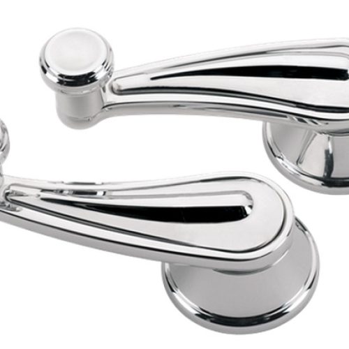 PROFILE BILLET VENT HANDLES GM/FORD 49UP 1/2 RND SPLINE PR