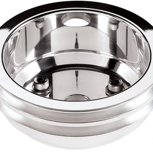 BBC CRANK PULLEY DOUBLE BILLET LONG WATER PUMP