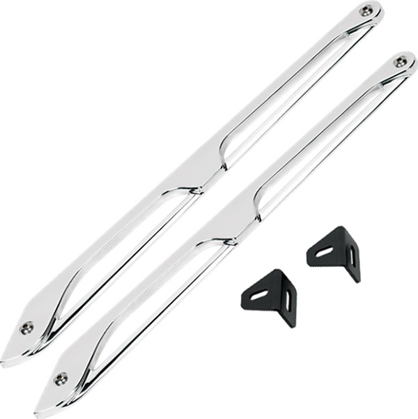 BILLET 67-69 CAMARO FENDER BRACE SET POLISHED