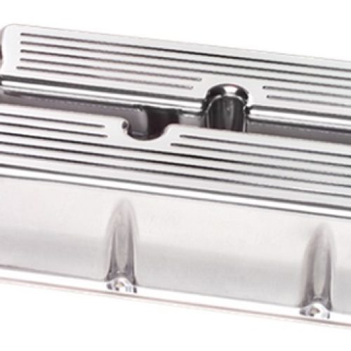 SB FORD WINDSOR VALVE COVERS  POLISHED BALL MILLED