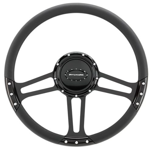 BILLET STEERING WHEEL 14″DRAFTBLACK ANODIZED