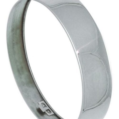 1936 FORD HEADLIGHT RIM S/S   DIE STAMPED – POLISH S/S  PR