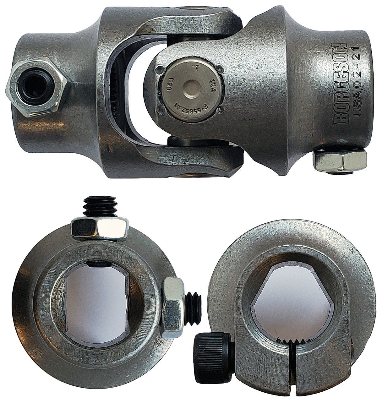 BORGESON STEEL 3/4 DD X 3/4 V NEEDLE BEARING UNIJOINT