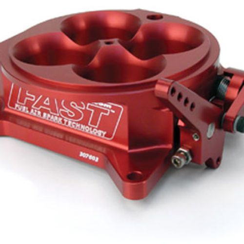 BILLET 4 BARREL 4150 THROTTLE BODY. FLOWS 1375CFM “RED”