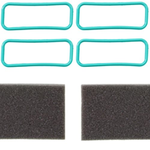 INTAKE GASKET SET, LS2 LS6 O-RING TYPE, BLACK RUBBER