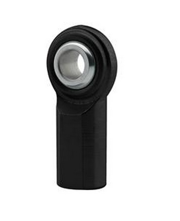 FEMALE ALUM ROD END R/H 1/2"THREAD 1/2"HOLE BLACK