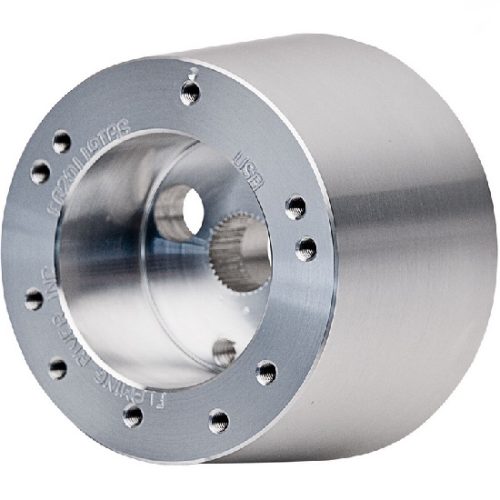 SATIN ALUM 5/6 BOLT ADAPTER   FOR FLAMING RIVER COLUMN