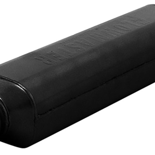 2.50″ SUPER HP2 MUFFLER 409   STAINLESS 2.50 IN/OUT 18″ LONG