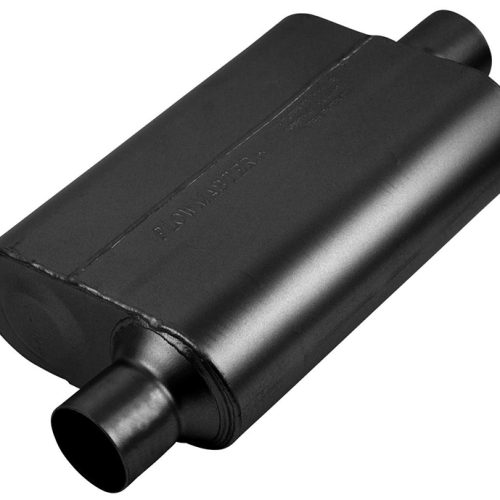 SUPER 44 SERIES STAINLESS 2.50MUFFLER OFFSET IN / CENTRE OUT