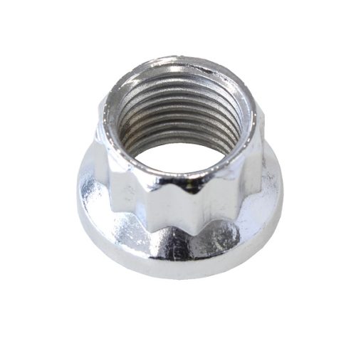 12 POINT NUT 7/16-20          CHROME PLATED