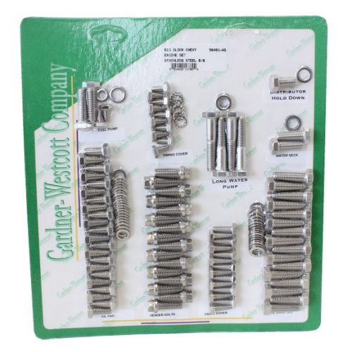 BBC ENGINE DRESS UP KIT HEX S/STEEL