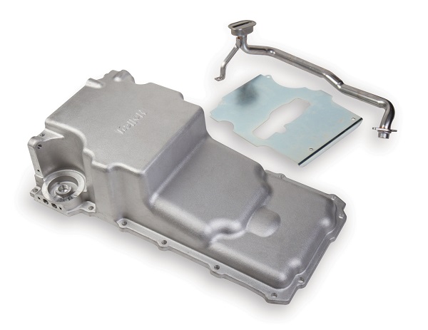 HOLLEY LS RETRO REAR OIL PAN XTRA CLEARANCE WITH FILTER PAD