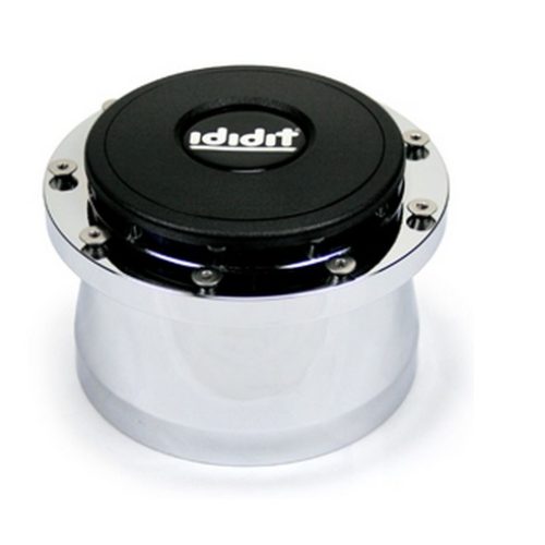 POLISHED ALUM 9 BOLT ADAPTER   STEERING WHEEL ADAPTER