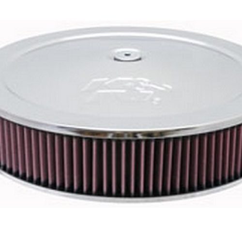 14 X 3 AIR FILTER ASSEMBLY DROP BASE CHROME