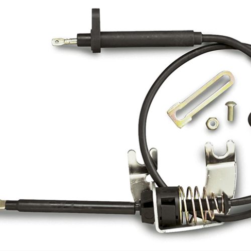 LOKAR KICKDOWN CABLES FOR T350CHEV BLACK CABLE  KIT