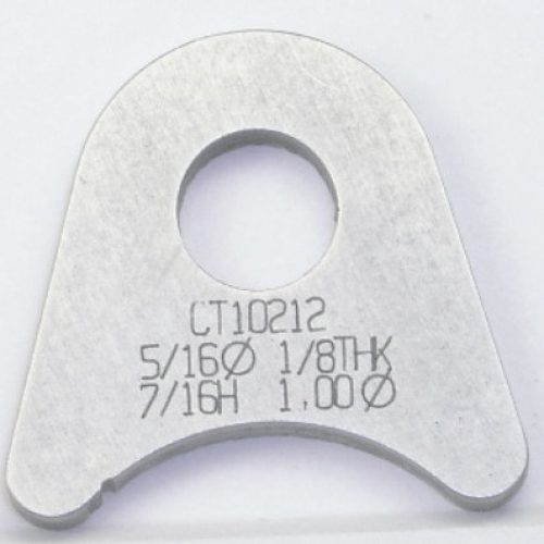 FLAT TABS, 5/16″ HOLE, QTY 4 7/16″ HT, 1″ TUBE RADIUS