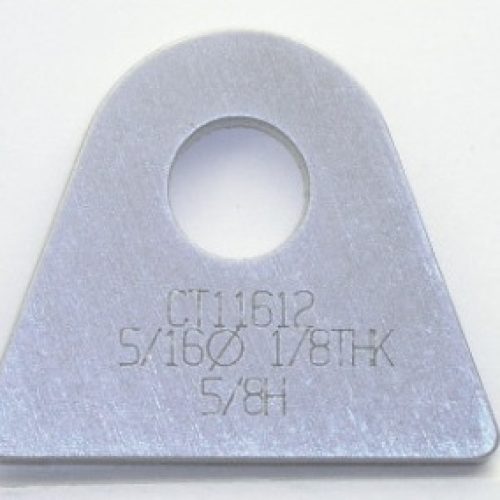FLAT TABS, 5/16″ HOLE, QTY 4  5/8″ HEIGHT, STRAIGHT