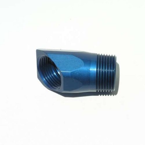 45 DEGREE ADAPTER FITTING SUIT ELECT WATER PUMP BLUE