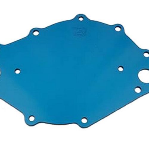 BB FORD 429 460 BLUE ELECTRIC WATER PUMP BACKING PLATE BBF