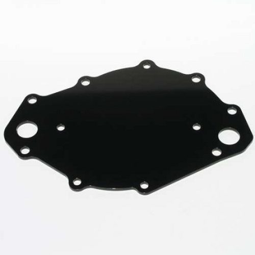 BB FORD 429 460 BLACK ELECTRICWATER PUMP BACKING PLATE BBF
