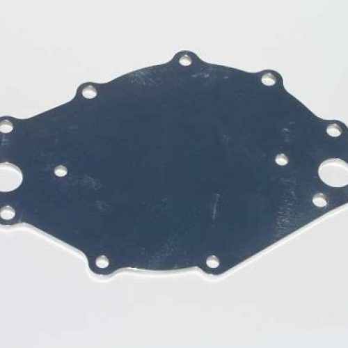 BB FORD 429 460 POLISHED ELECTRIC WATER PUMP BACKING