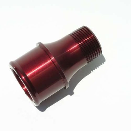 1-3/4″ SHORT HOSE FITTING     SUIT ELECT WATER PUMP RED