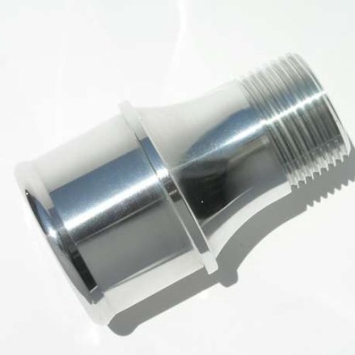 1-3/4″ SHORT HOSE FITTING     SUIT ELECT WATER PUMP POLISHED