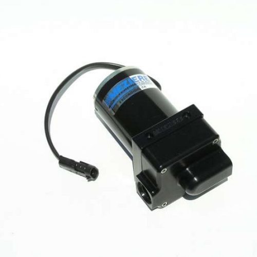 REMOTE ELECTRIC WATER PUMP BLACK SINGLE OUTLET -12AN ORB