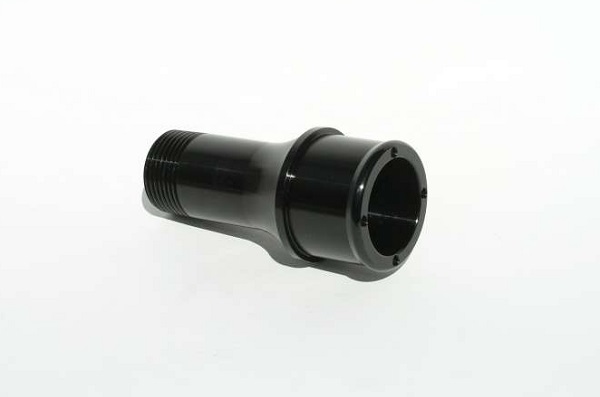 LONG HOSE FITTING, 1-3/4" SUIT ELECT WATER PUMP BLACK