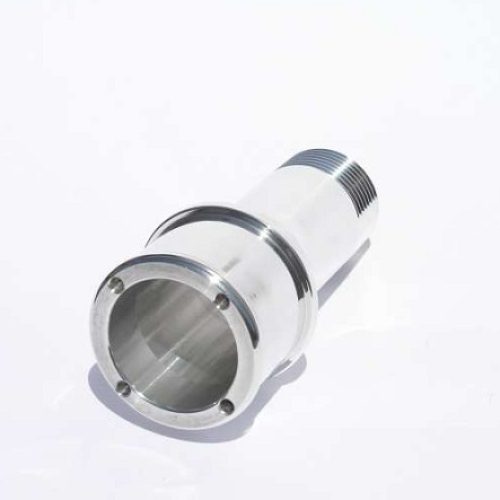 LONG HOSE FITTING, 1-3/4″     SUIT ELECT WATER PUMP POLISHED